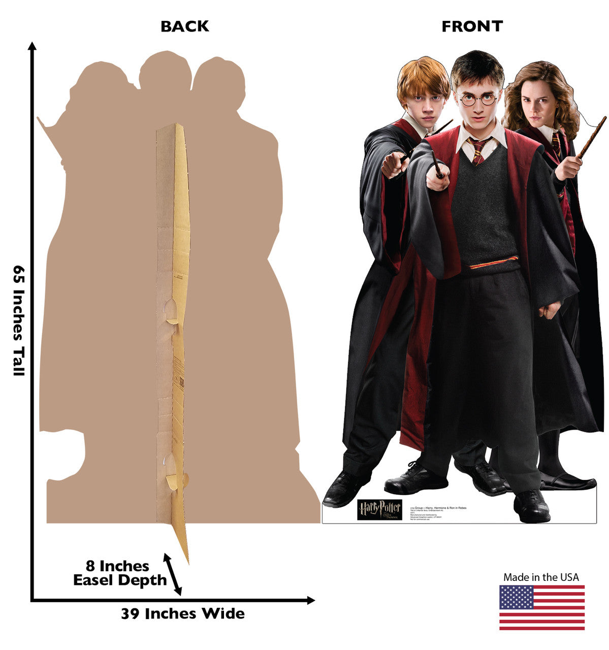 Harry Potter & Friends Life-size Cardboard Cutout Standee