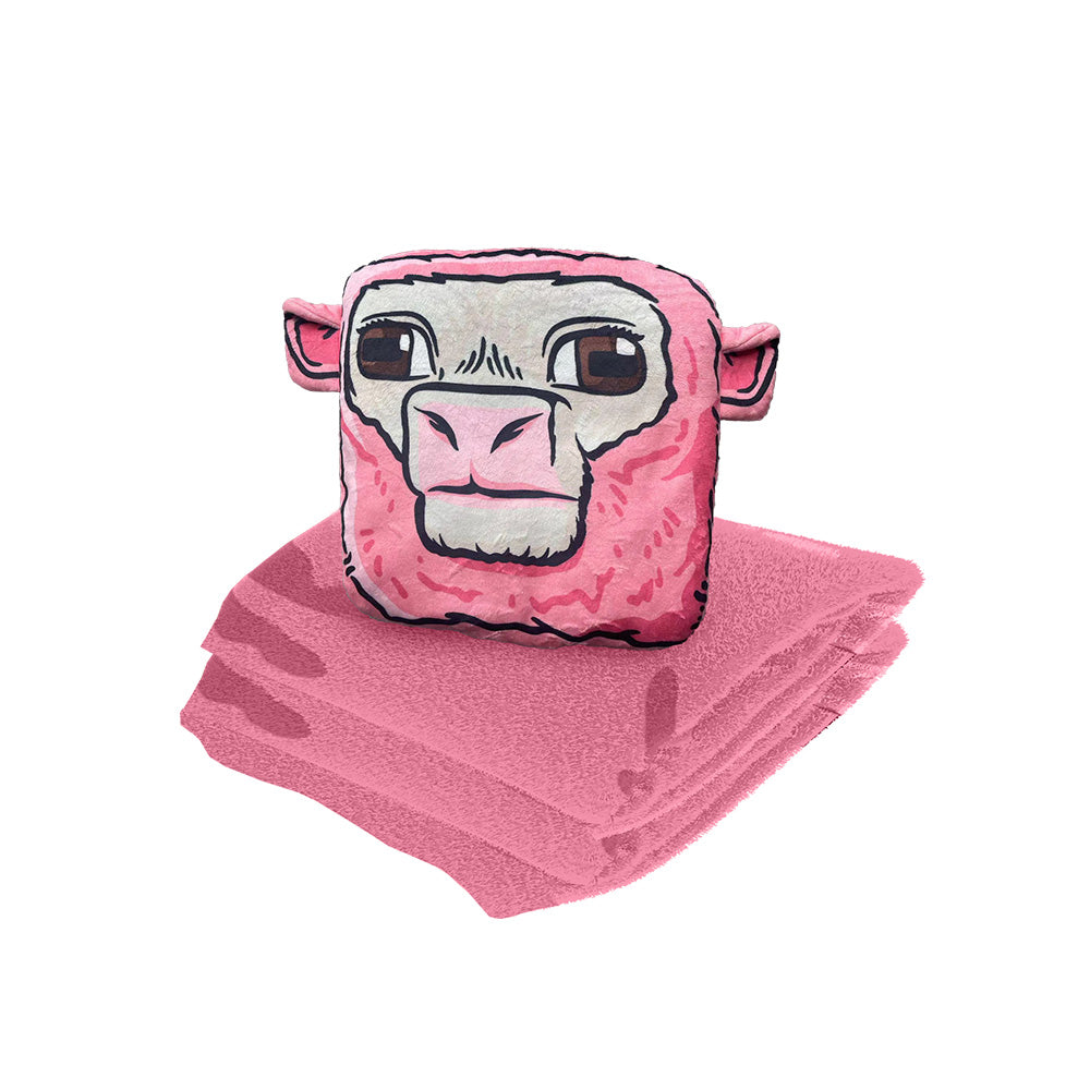 A Minecraft Movie Sheep Pillow Pouch Blanket