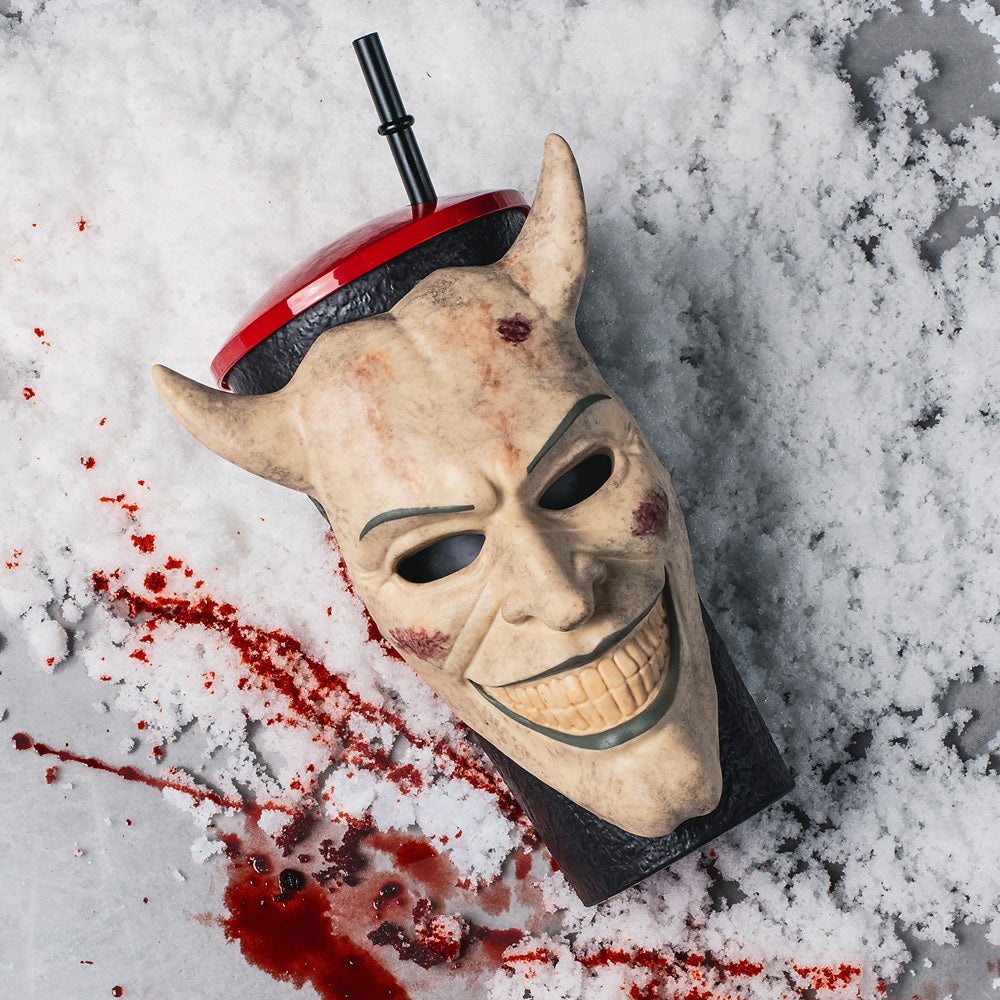 Black Phone 2 Grabber Mask Tumbler