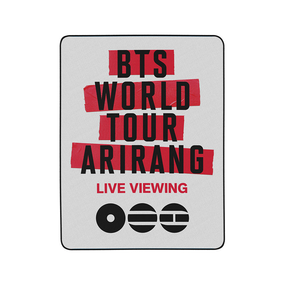 BTS World Tour 'ARIRANG' in Busan: Live Viewing Plush Blanket