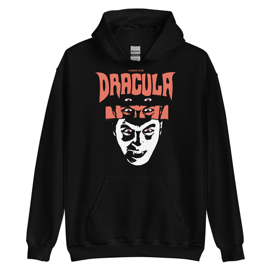 Dracula Eyes Hoodie Black