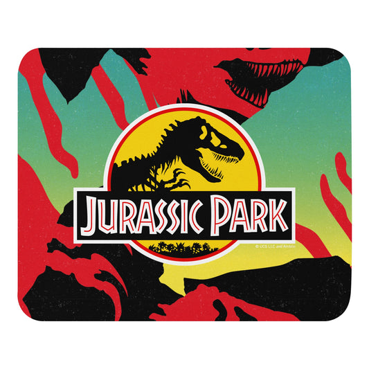 Jurassic Park Mouse Pad  White