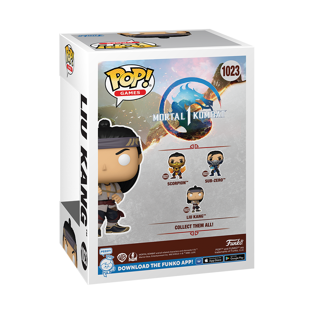 Mortal Kombat Liu Kang God of Fire Funko Pop! Figure