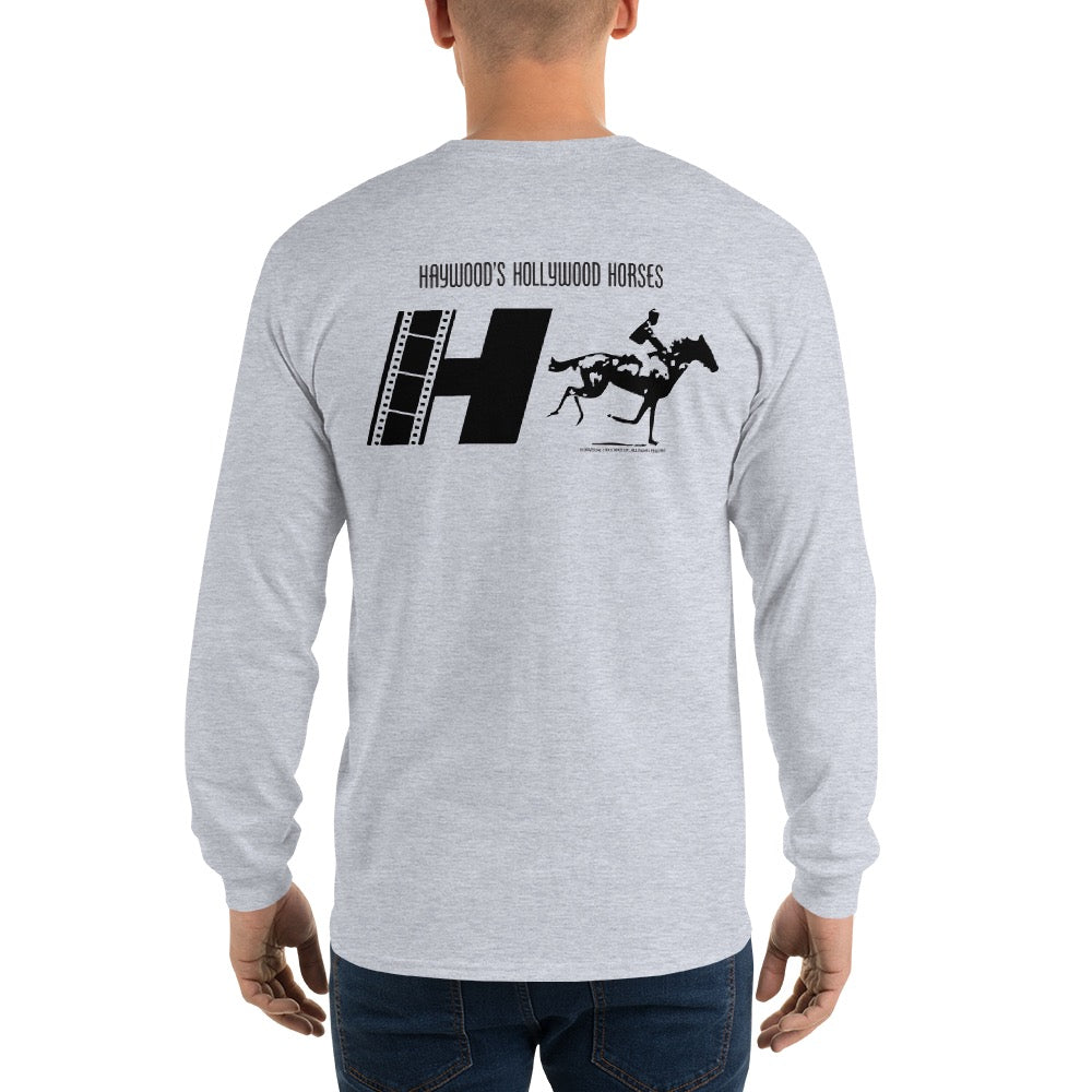 NOPE Haywood's Hollywood Horses Adult Long Sleeve T-Shirt