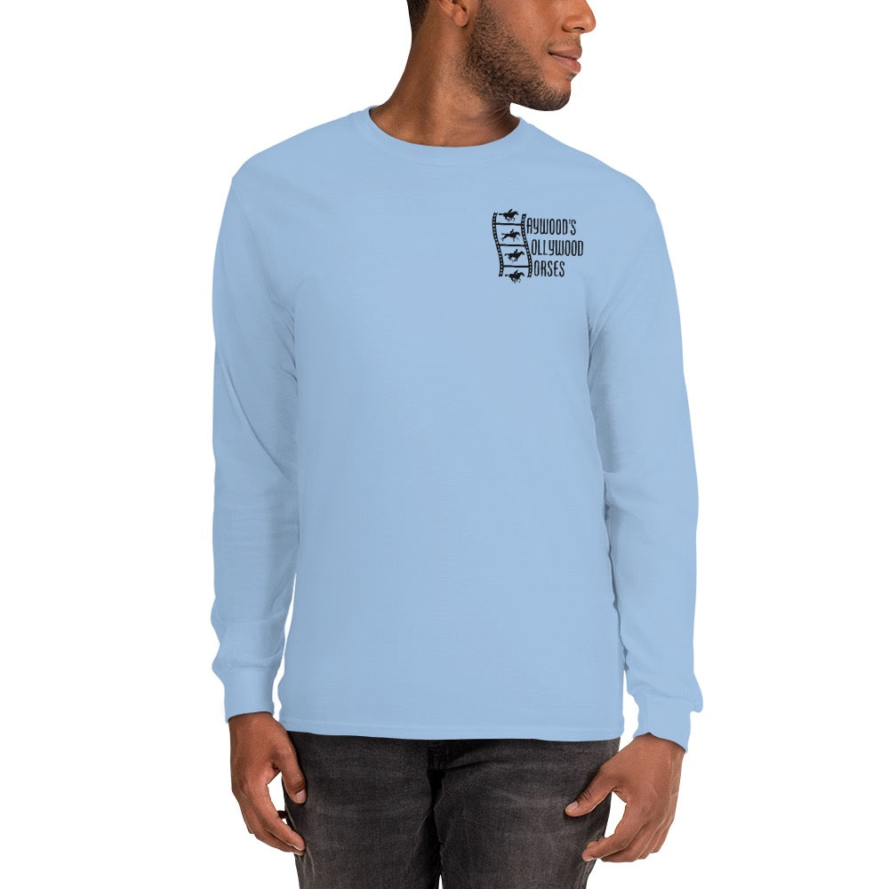 NOPE Haywood's Hollywood Horses Adult Long Sleeve T-Shirt