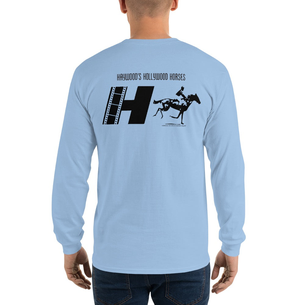 NOPE Haywood's Hollywood Horses Adult Long Sleeve T-Shirt