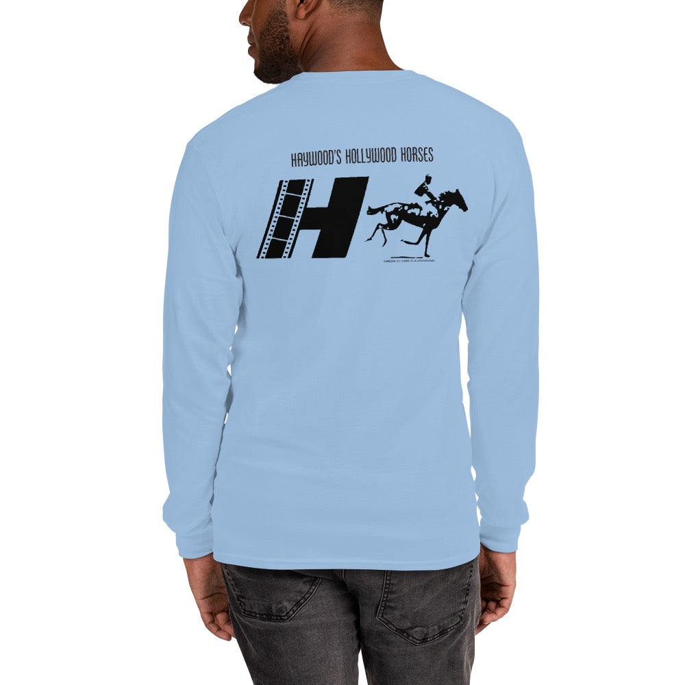 NOPE Haywood's Hollywood Horses Adult Long Sleeve T-Shirt
