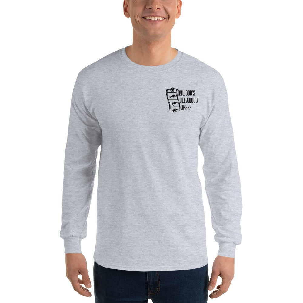 NOPE Haywood's Hollywood Horses Adult Long Sleeve T-Shirt
