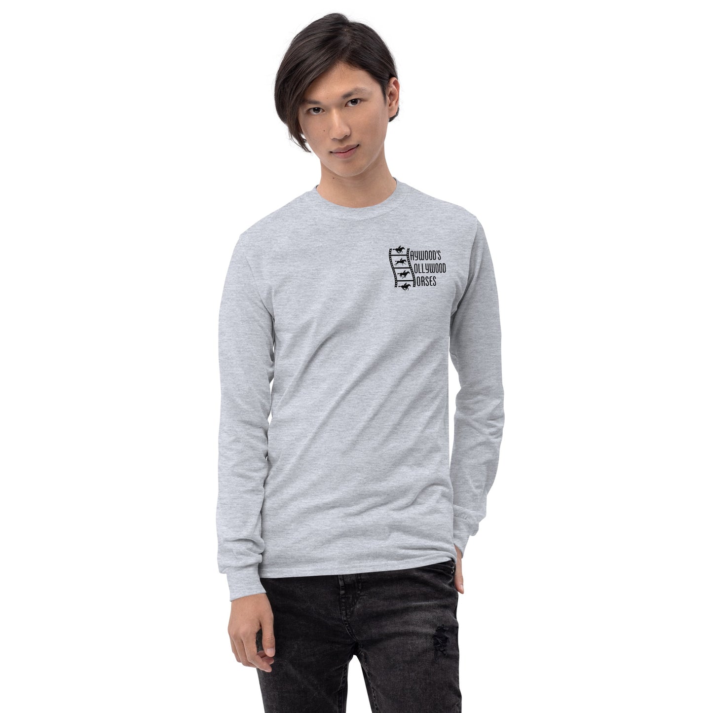 NOPE Haywood's Hollywood Horses Adult Long Sleeve T-Shirt