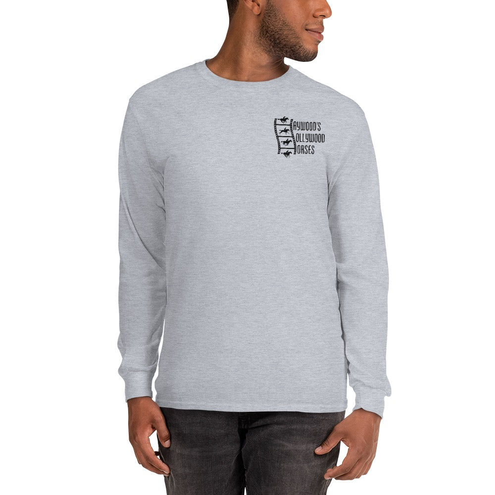 NOPE Haywood's Hollywood Horses Adult Long Sleeve T-Shirt