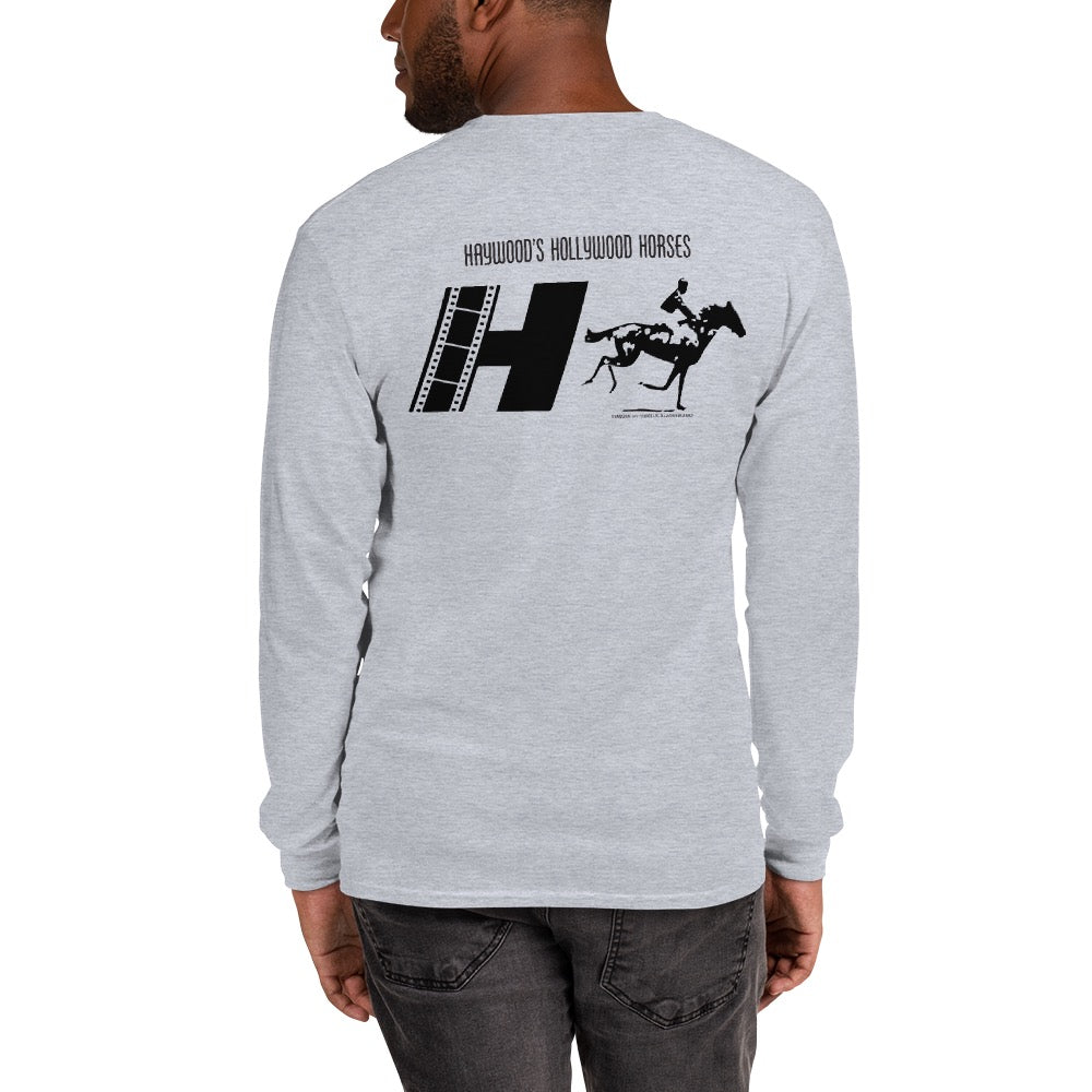 NOPE Haywood's Hollywood Horses Adult Long Sleeve T-Shirt