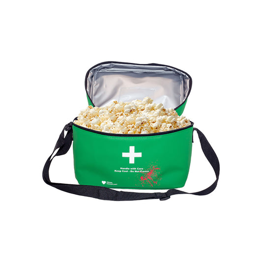Resident Evil Medical Courier Popcorn Bag Bucket side angle