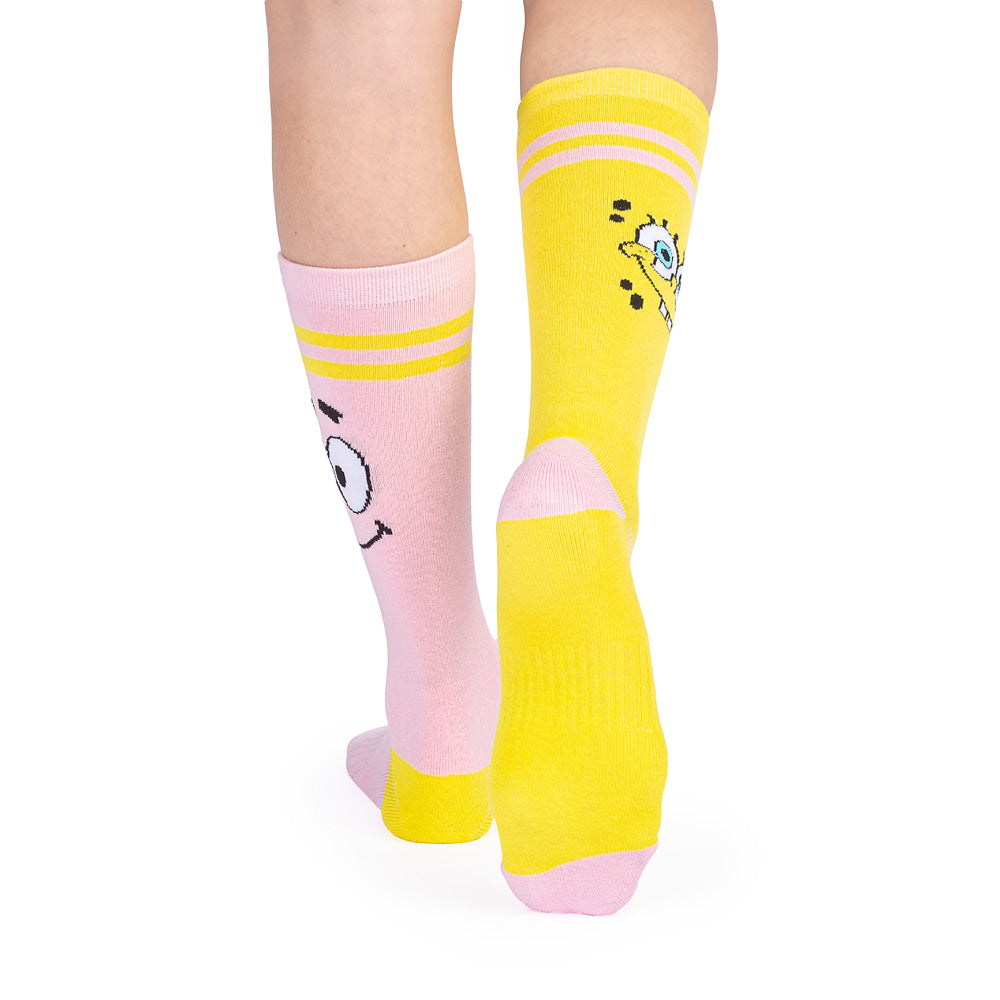 SpongeBob SquarePants Patrick and Spongebob Duo Socks