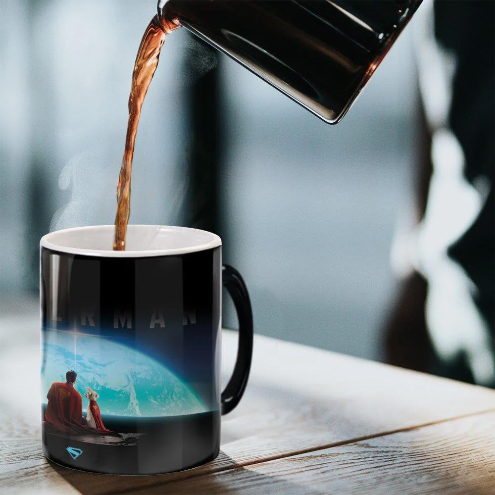 SUPERMAN (2025 Movie) Superman & Krypto Morphing Mugs® Heat-Sensitive Mug