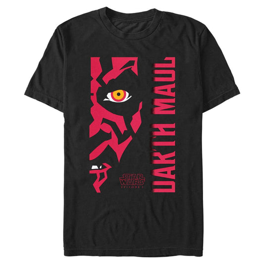 Star Wars 25th Anniversary The Phantom Menace Darth Maul T-shirt Black