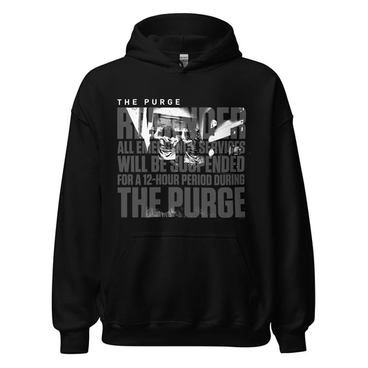 The Purge Unisex Hoodie Black