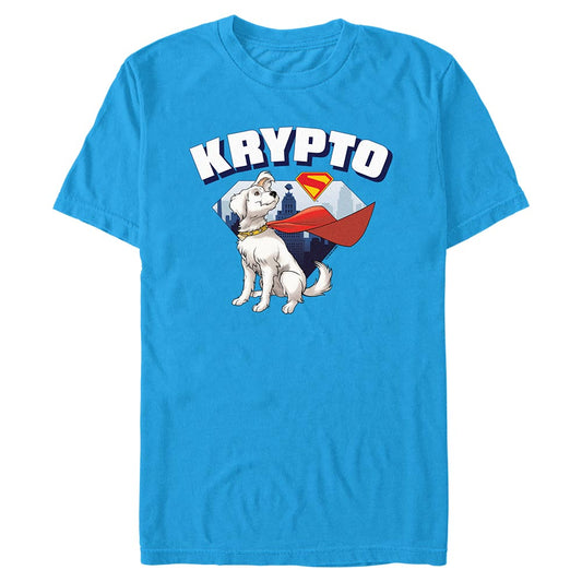 SUPERMAN (2025) Movie Krypto Hero T-shirt Turq