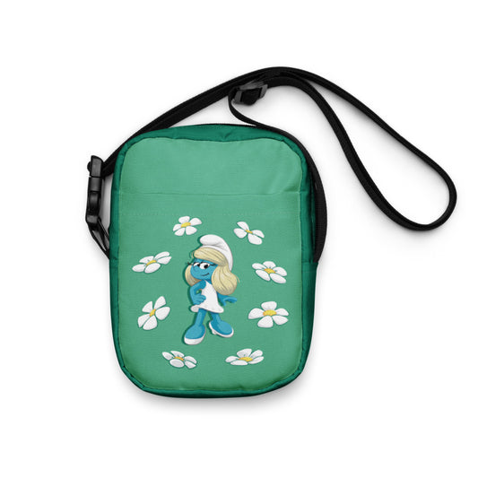 Smurfs Floral Smurfette Crossbody Bag