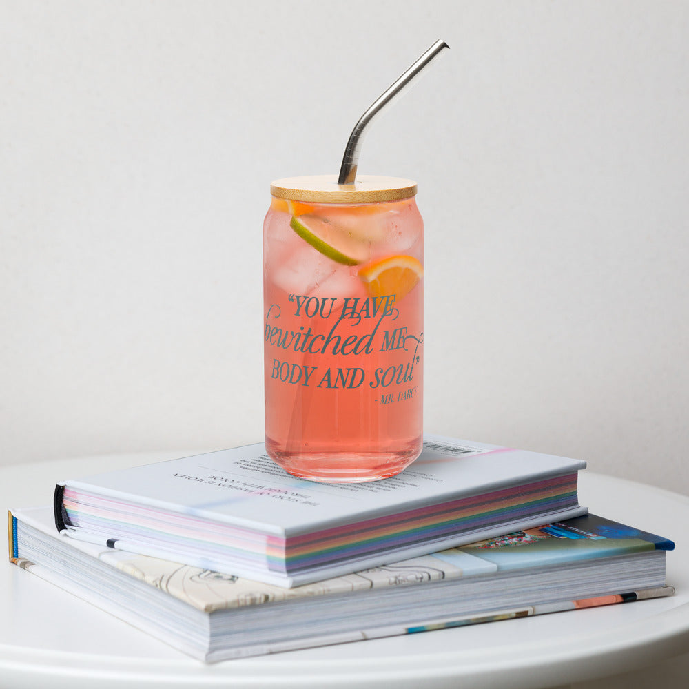 Pride & Prejudice You Have Bewitched Me Can Glass
