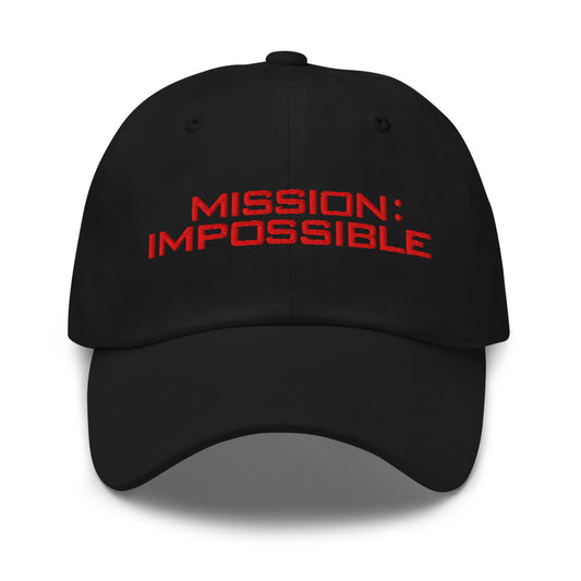 Mission: Impossible - The Final Reckoning Logo Embroidered Dad Hat