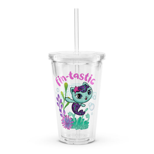 Gabby's Dollhouse The Movie Fin-tastic Plastic Tumbler