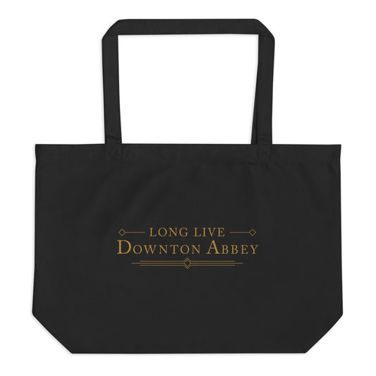 Downton Abbey: The Grand Finale Long Live Downton Abbey Tote Bag Black