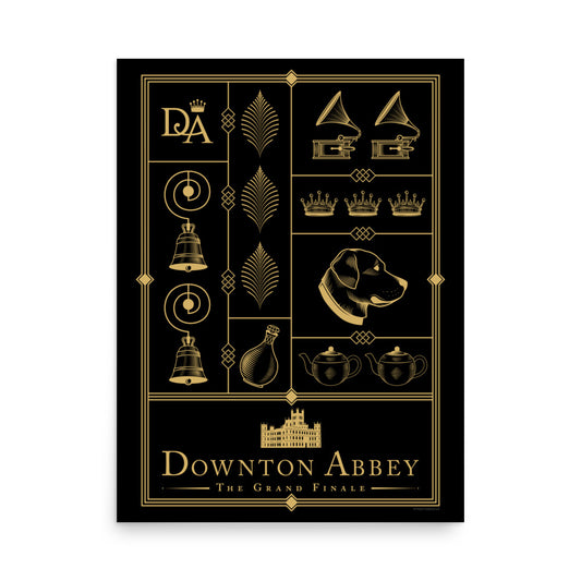 Downton Abbey: The Grand Finale Deco Poster