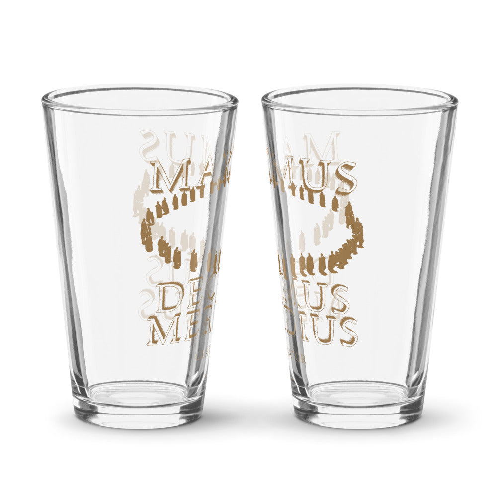 Gladiator Maximus Decimus Meridius Shaker Pint Glass