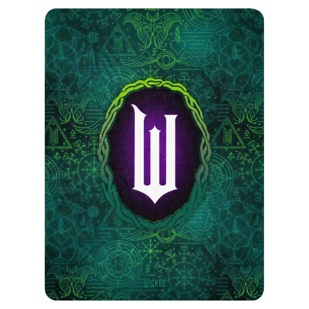 Wicked Symbols Pattern Sherpa Blanket – Cinemark Shop