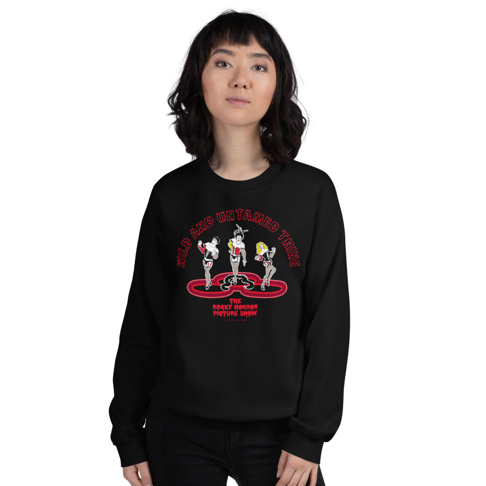 The Rocky Horror Picture Show Wild &Untamed Things Sweatshirt