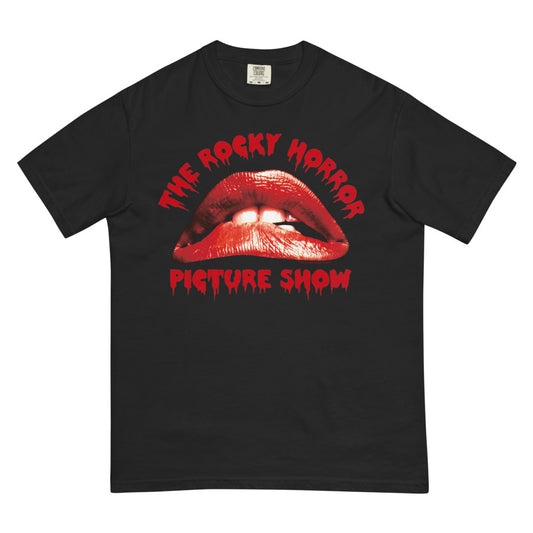 Rocky Horror Picture Show Logo Comfort Colors T-Shirt Black