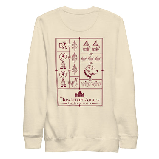 Downton Abbey: The Grand Finale Deco Sweatshirt Bone