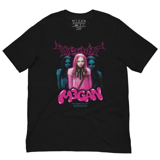 M3GAN She Is Family Unisex T-Shirt Black