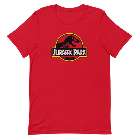 Jurassic park logo t-shirt - red