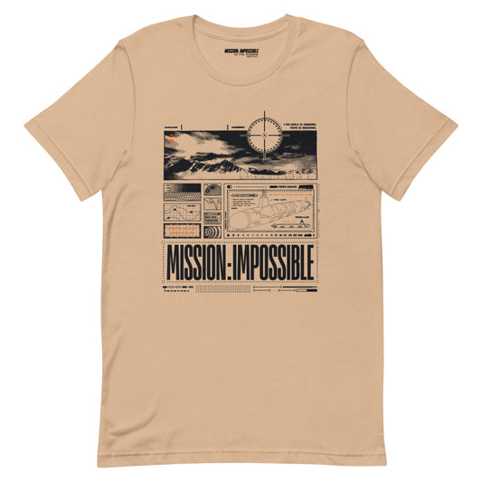 Mission: impossible - the final reckoning counter measure t-shirt - tan