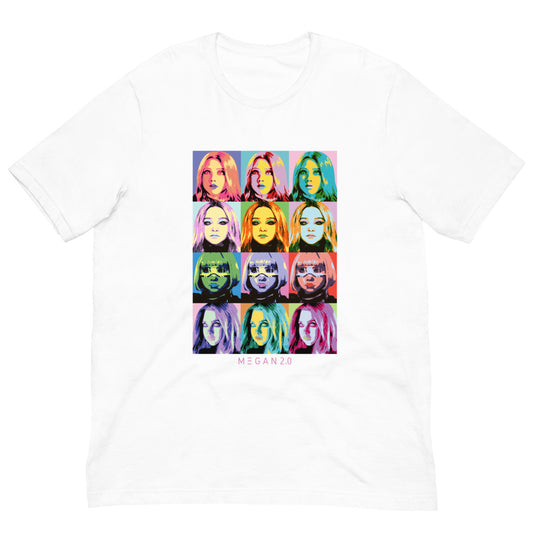 M3GAN 2.0 Pop Art T-Shirt White