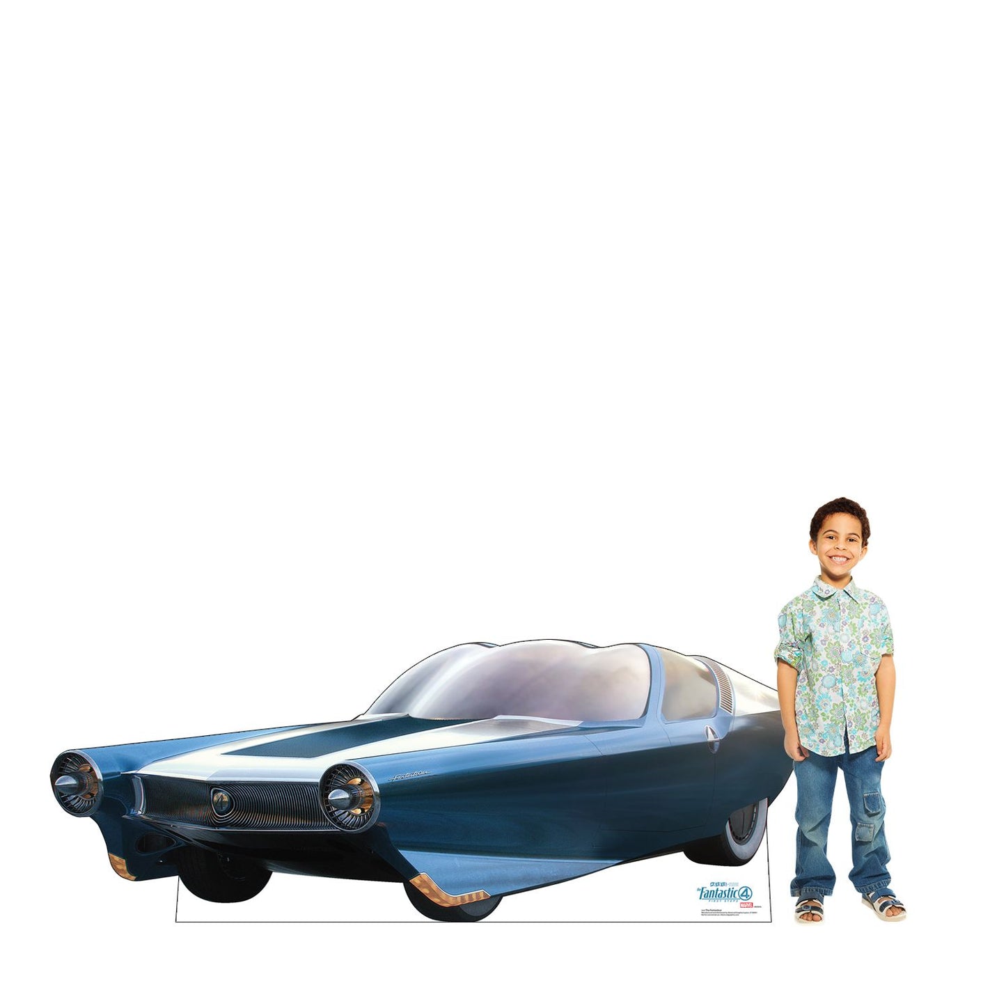 The Fantastic Four: First Steps The Fantasticar Life-Size Cardboard Cutout Standee