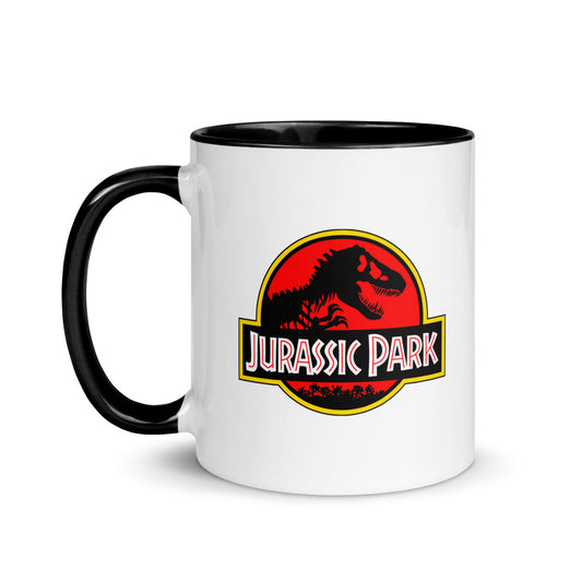 Jurassic Park Logo Two-Tone Mug 11 oz