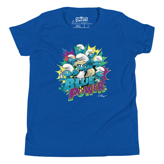 Smurfs Blue Power Youth T-Shirt