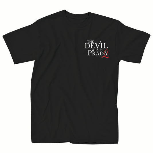 The Devil Wears Prada 2 Fashion T-Shirt - Black - L