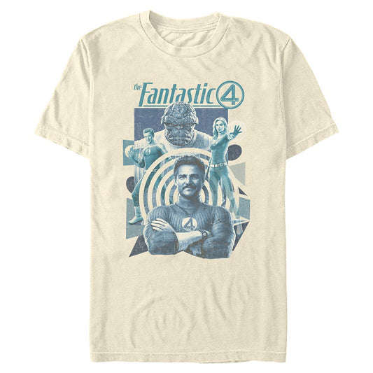 Fantastic Four: First Steps Greatest Heroes T-Shirt Natural