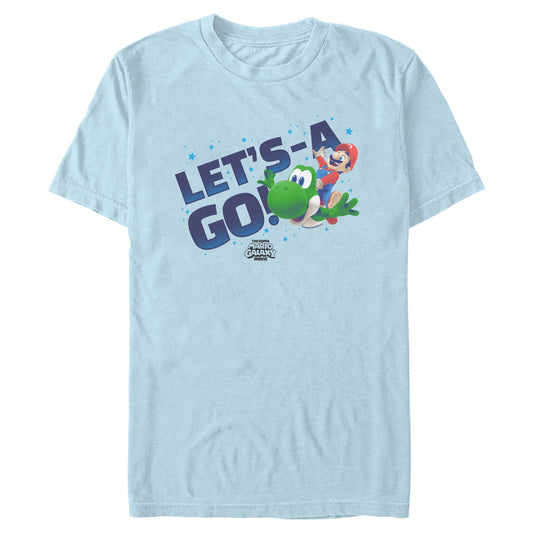 The Super Mario Galaxy Movie Lets a Go Friends T-shirt