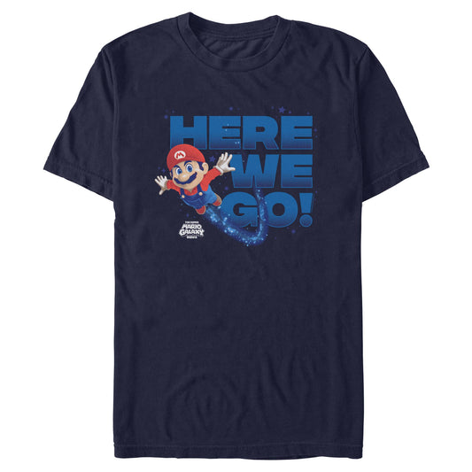 The Super Mario Galaxy Movie Here We Go T-shirt
