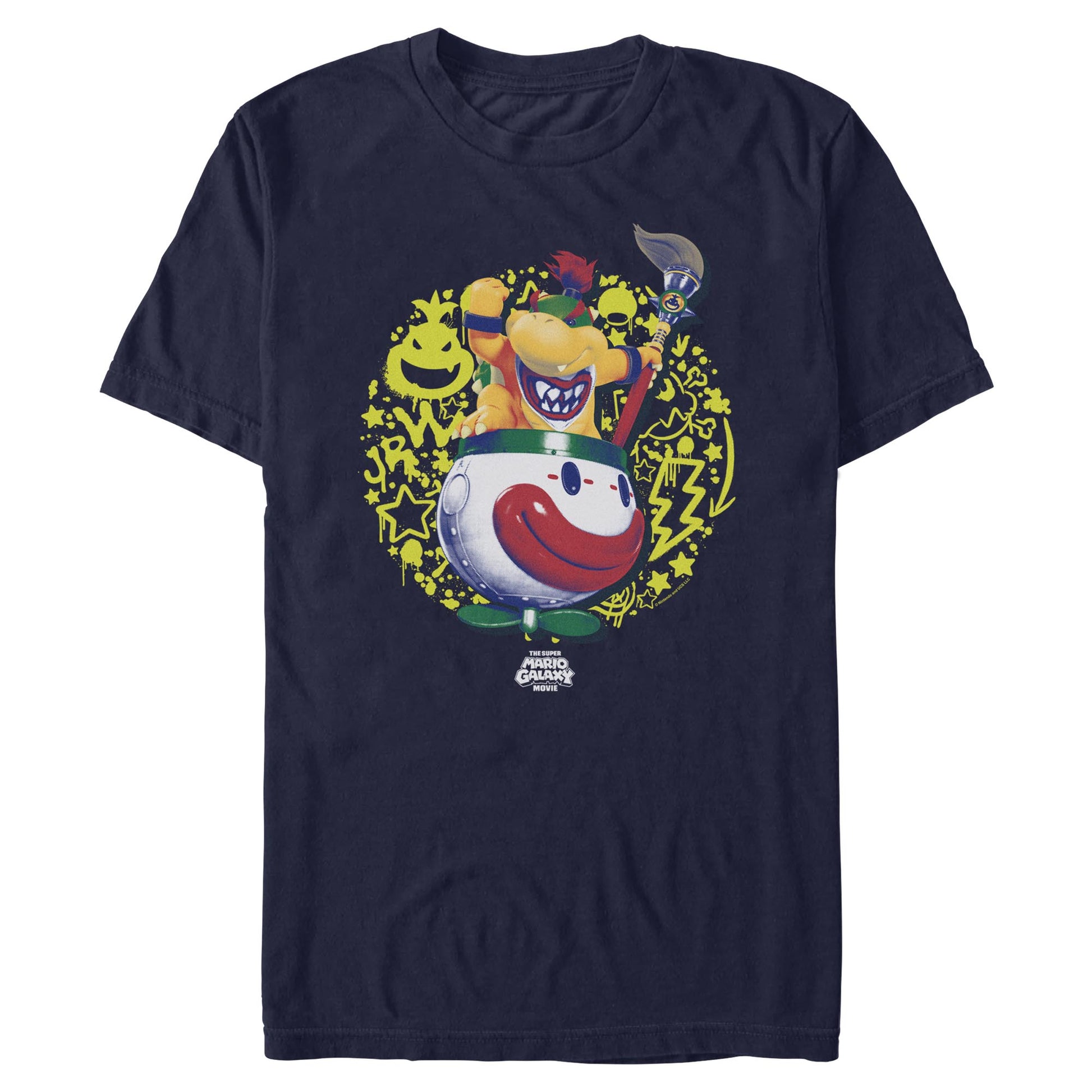 The Super Mario Galaxy Movie Bowser Jr Icons T-shirt