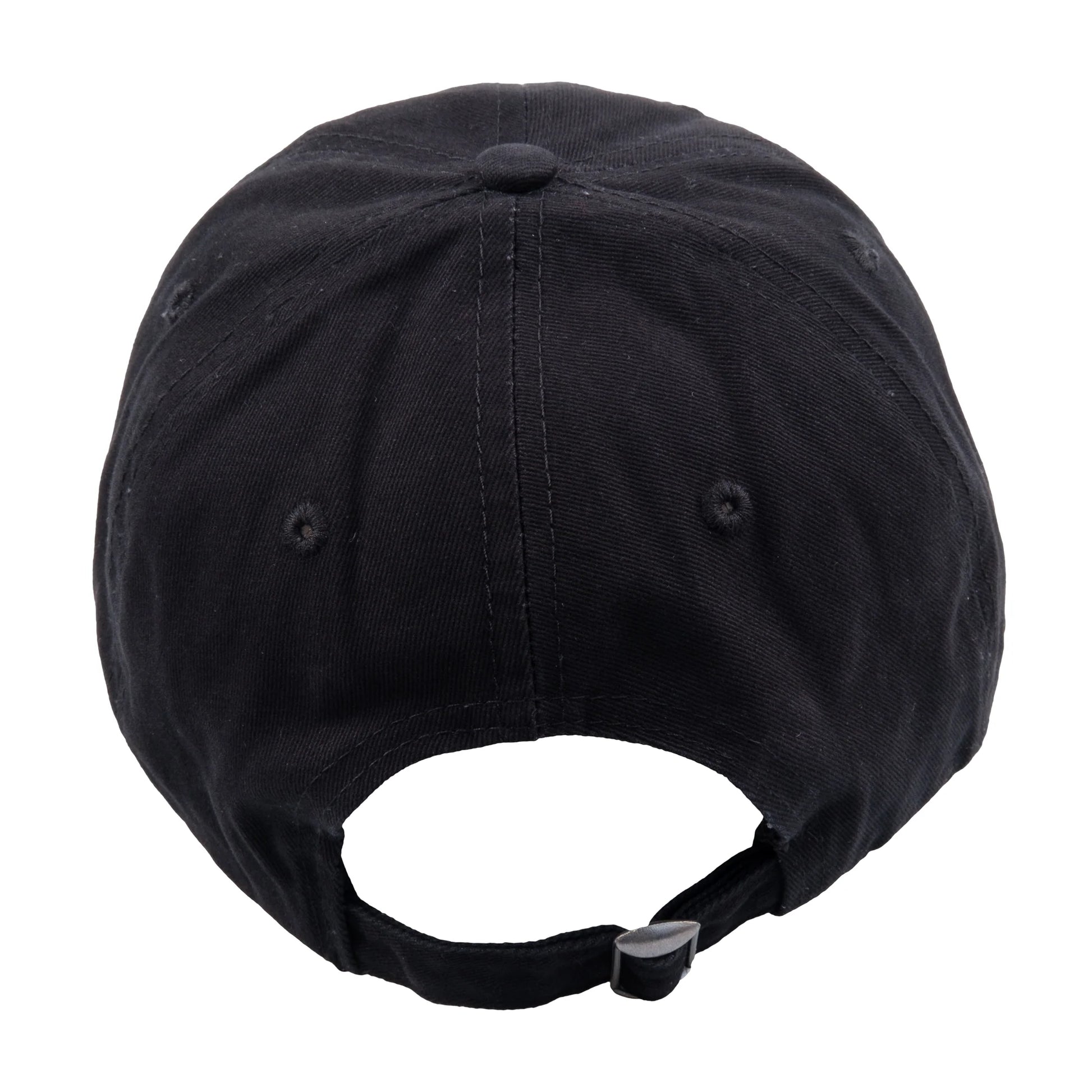 Profile view of Mandalorian Grogu curved brim cap