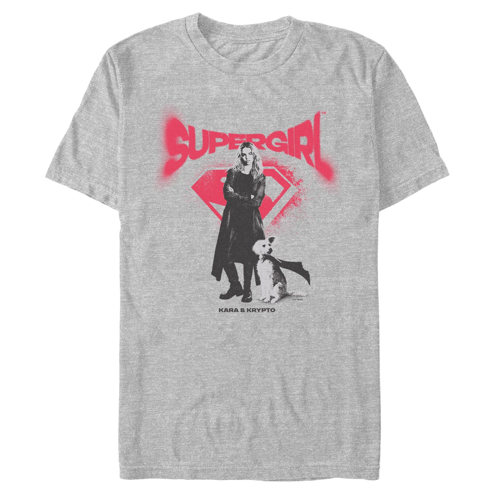 Supergirl Men's Kara And Krypto T-Shirt