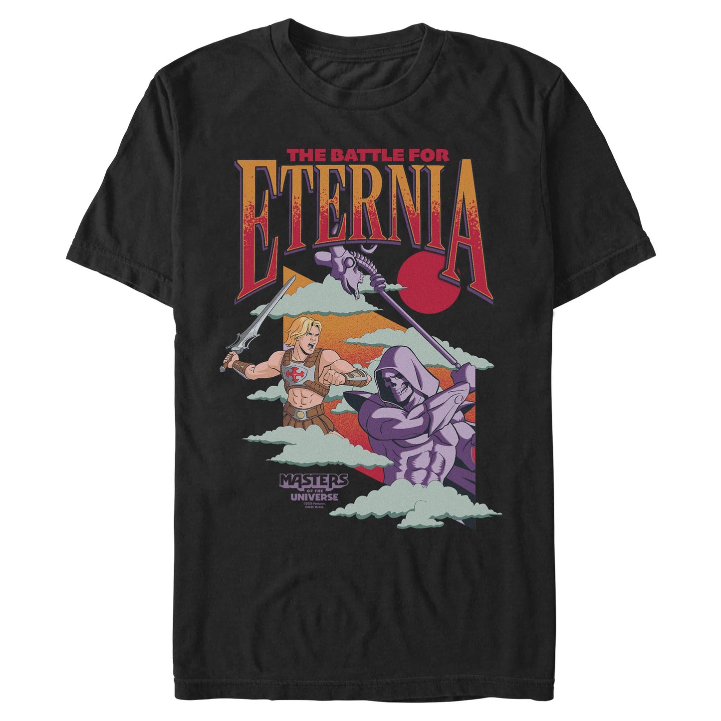 Masters of the Universe  Men's Eternia Battle T-Shirt