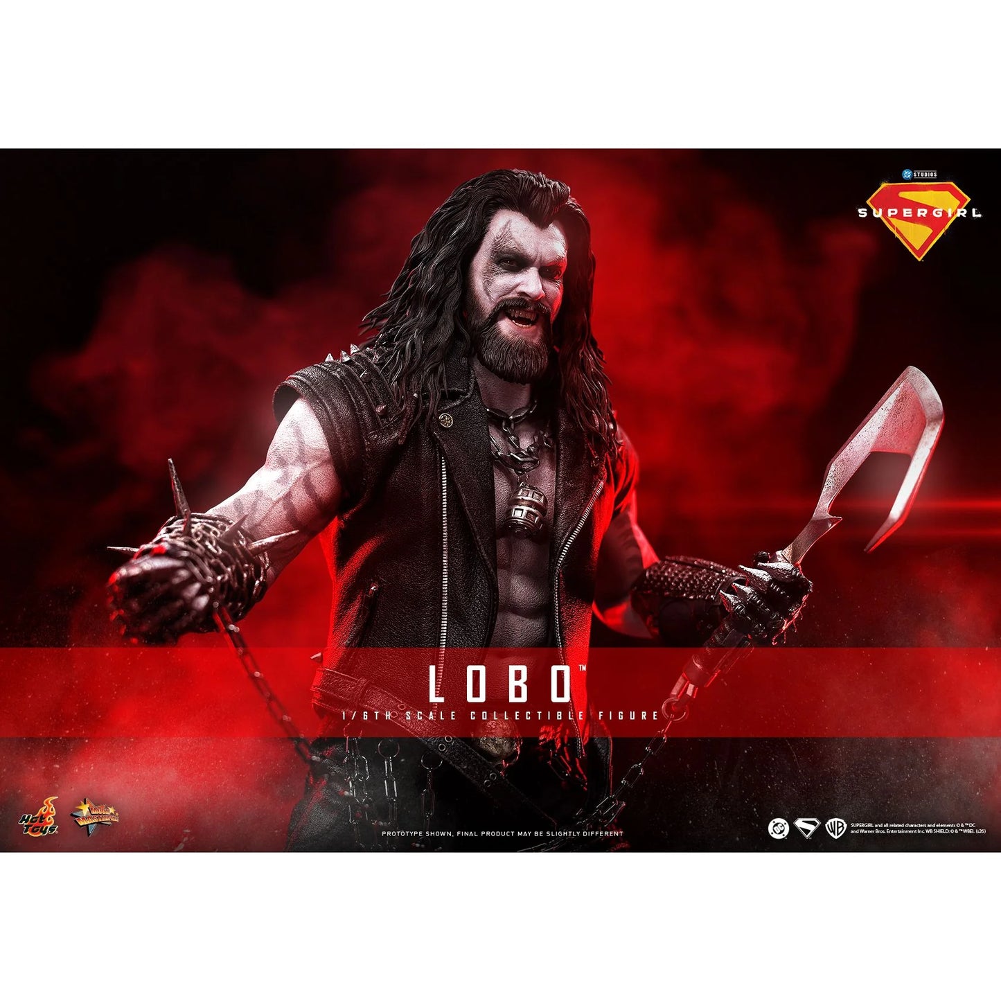 Supergirl 2026 Movie Lobo figure in action pose