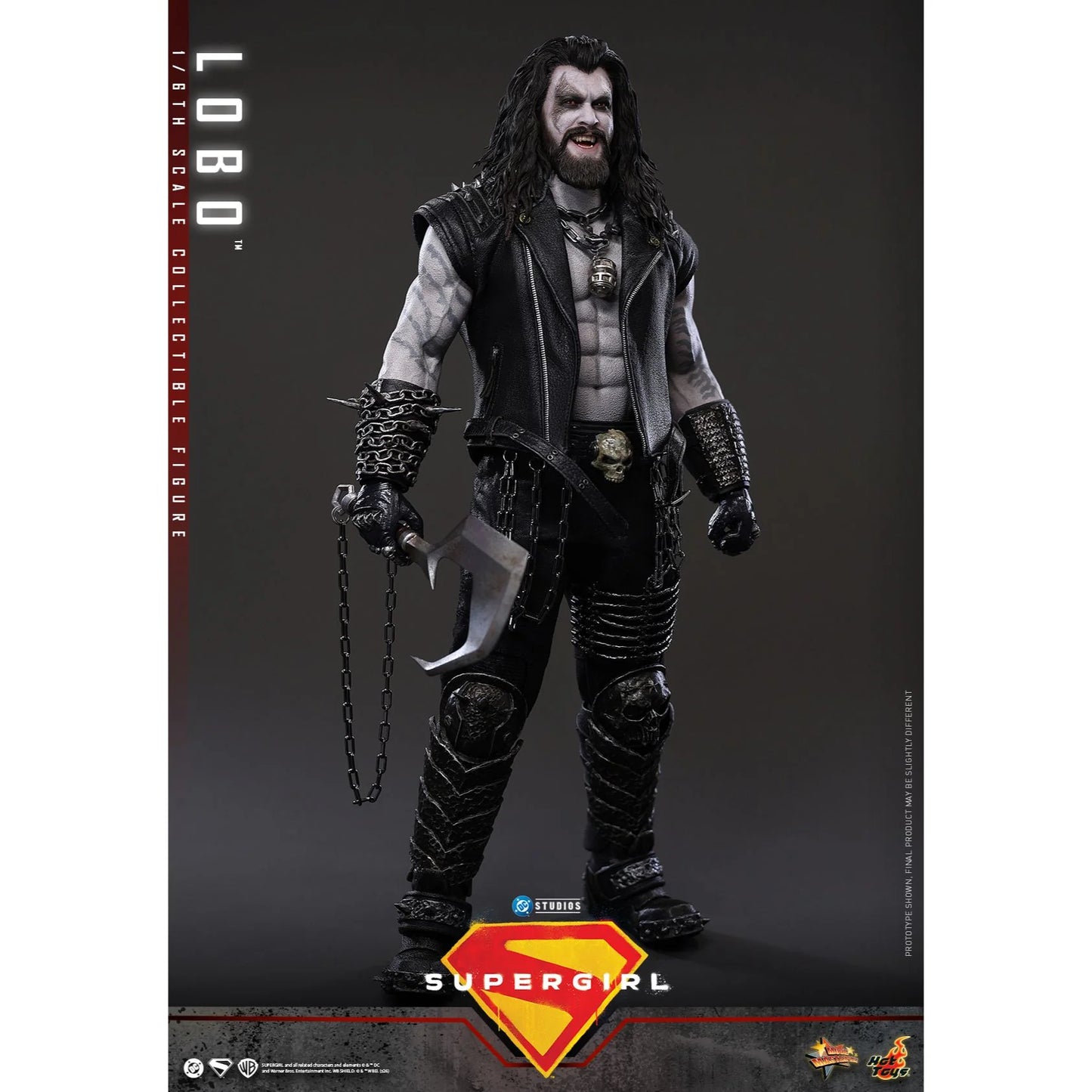 Premium packaging of Hot Toys Lobo collectible figure