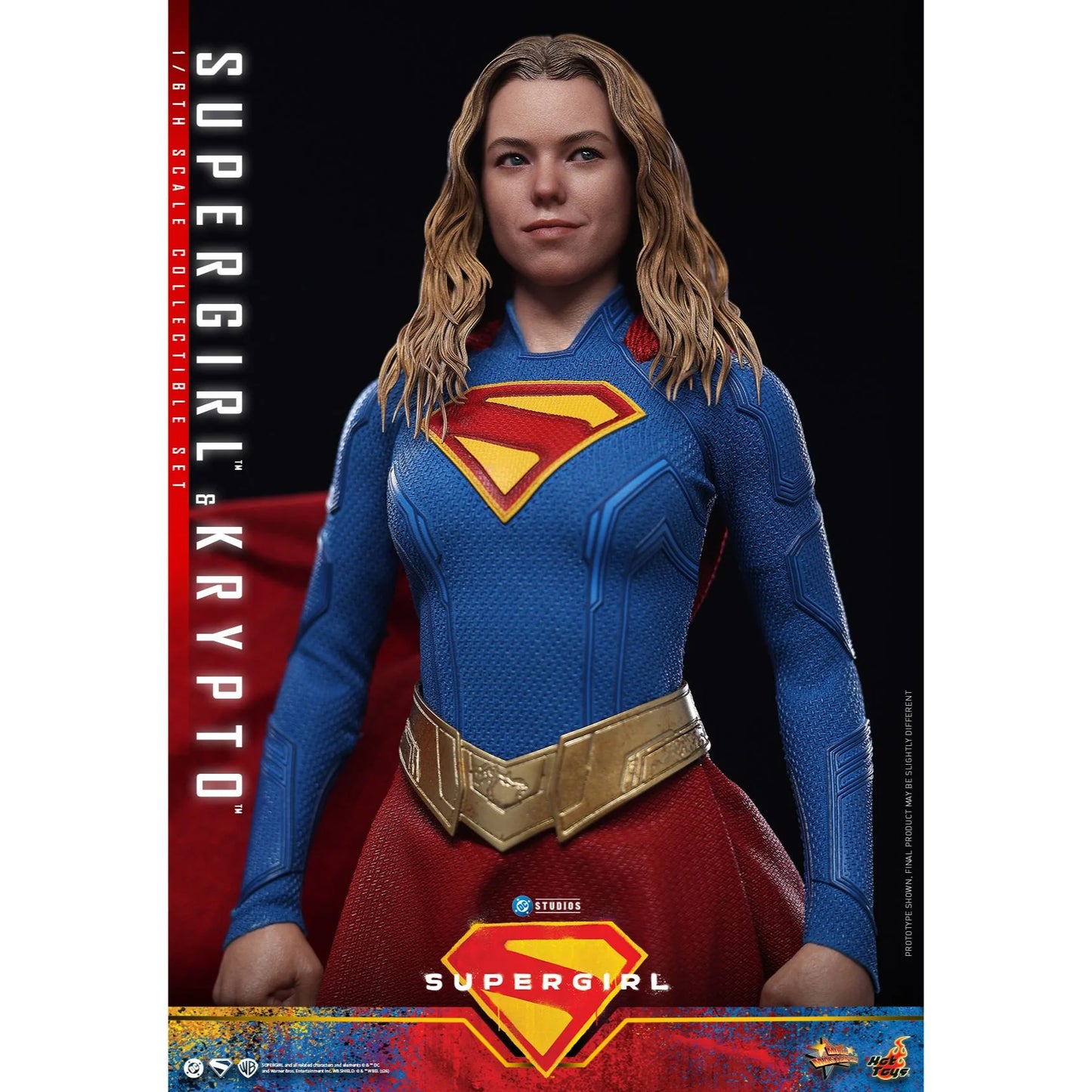SUPERGIRL (2026 Movie) Supergirl & Krypto Sixth Scale Figure Set by Hot Toys-12